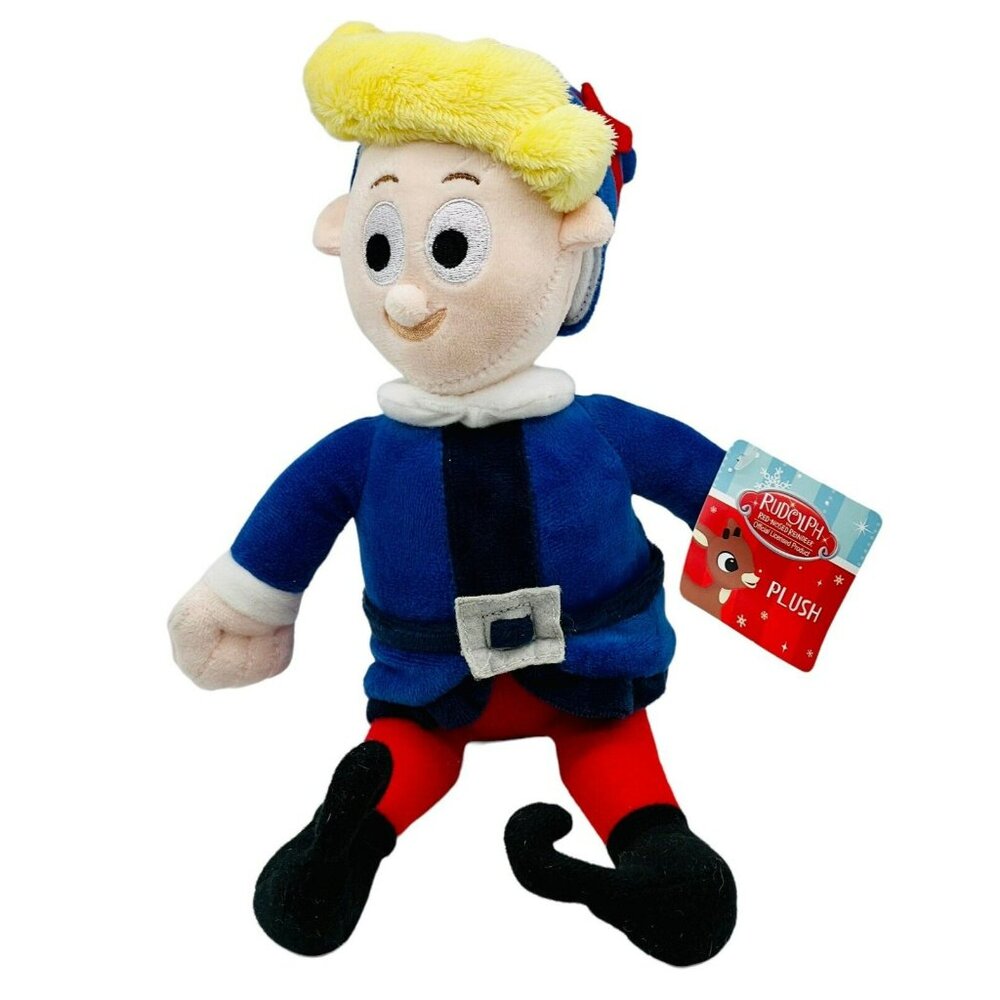 Rudolph Hermie Dentist Elf Plush Island of Misfit Toys 10 inch Stuffed with Tags